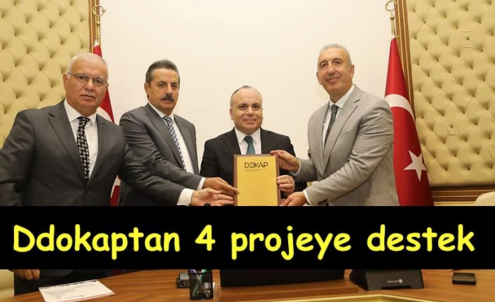 DOKAPAN ARTVİN DE 4 PROJEYE DESTEK