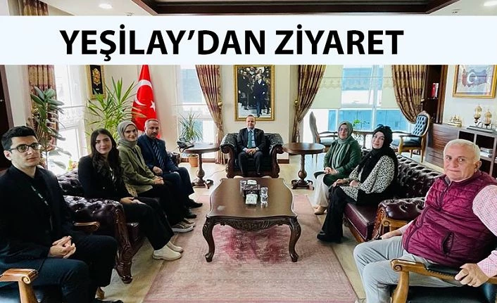 YEŞİLAYDAN KAYMAKAM ARSLANTÜRKE ZİYARET