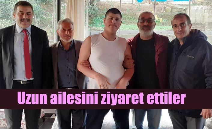 Pazar İlçe Müftülüğü Engelliler Haftasında "Uzun" Ailesini Ziyaret Etti